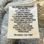 Old Navy Vtg  Women's Aztec Print Scoop Neck Sweater Gray Black Large Lambs Wool Photo 4