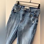 Abercrombie & Fitch The Super Skinny Ankle High Rise Dark Wash Jeans Photo 1