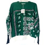 Davi & Dani Paisley Sweater Women’s Small Photo 0