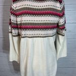 basic editions fair isle henley sweater size XL Juniors Photo 3