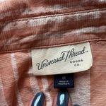 Universal Threads Salmon Checkard Button-Up Shirt Photo 7