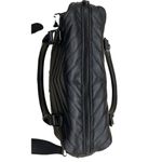 Darcy Marks Women's Black Quilted Crossbody Handbag Purse SKU 1453 Photo 3