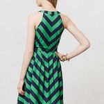 Anthropologie  Emerald‎ Ripple Midi Dress Size 0 Photo 3