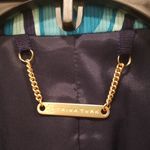 Trina Turk ππ Pistache Blazer ~ Blue WIllow Ottoman Ceramic Print 6 NWT Photo 11