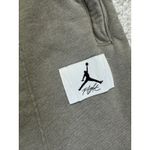 NIKE JORDAN WOMENS FLIGHT FLEECE SWEATPANTS PANTS BEIGE DD7001 Photo 6
