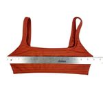 Aeropostale  Burnt Orange Ribbed Swim Bikini Bralette Top Size Small Photo 2