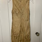 Lulus Lulu’s XS Gold Sequin New Year’s Holiday Cocktail Dress Photo 6