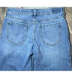 Hollister Low Rise Baggy Jeans Women 4/27 Short Blue Denim Distressed Y2K Skater Photo 9