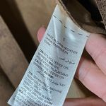 Chico's  Moto Jacket Womens‎ Size 4/6 Brown Distressed Faux Suede Lace-Up Cuffs Photo 7