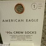 American Eagle AE Have a Good Day & Flower Smiley® Colorful ‘90s Crew Socks Set Photo 10