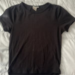 Live in the Moment Black fitted shirt Photo 0