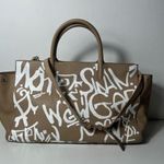 Saint Laurent YSL Rive Gauche 2Way Graffiti Top Handle Crossbody Tote Bag Purse Photo 2