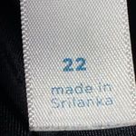 Cacique SWIM BY  WO SIZE 22 BLACK ONE PIECE SWIMSUIT ADJ STRAPS MESH LOOK OVERLAY Photo 2