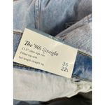 Abercrombie & Fitch NWT  The 90s Straight Ultra High Rise Light Wash Jeans 36/22L Photo 3