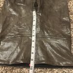 Spanx Faux Leather Croc Shine Leggings Size Medium Photo 6