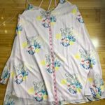 Peach Love California Blush Floral Tiger Dress/ Spaghetti Strap/SZ: Small/flowy Photo 10