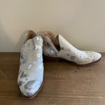 Kaanas Anthropologie  Animal Print Calf Hair Cutout Ankle Boots Size (37) 7 Photo 3