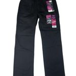 Lee Riders by  Slim Net Slimming Jeans Womens 8 Black Denim Straight Leg Stretch Photo 0