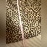 Leopard Print Satin Slip Dress L Silky Nightie Cami Lingerie Sleepwear Large Brown Photo 3