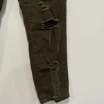 Silver Crush  Hunter Green Distressed Jeans Size 5/6 Photo 44