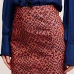 Free People Modern Femme Printed Mini in red. Size 4. NWOT Photo 0