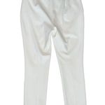 Iris Setlakwe NWT Women’s Size 2 Ivory White Cropped Cigarette Trousers Pants Photo 2