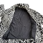 Banana Republic Snow Leopard Print Cocoon Jacket Wool Alpaca Blend Size XS Photo 6