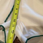 Forever 21 Womens Mid Rise Running Short-Juniors white green trim size L NWT Photo 8