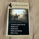 NWT Wyoming Traders‎ Lined Canvas Vest Women's 3XL Brown Cowboy Ranch Size undefined Photo 1