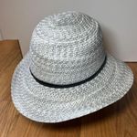 August Hat Company Hat Fedora Womens Medium Wide Brim Straw Summer Sun NEW Photo 2
