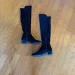 Stuart Weitzman  Black Over-the-Knee Suede Boots Size 8 Photo 1