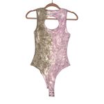 Hudson Jeans NEW Hudson Tie Dye Sleeveless Colorblock Bodysuit SMALL Photo 3