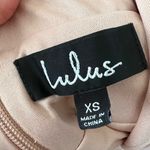 Lulus Heavenly Hues Pink Blush V-neck Bridesmaid Maxi Dress Sz XS Photo 7