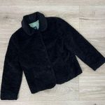 Gap  Vintage Black Faux Fur Jacket Photo 0