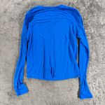 Brooks  Women’s Distance Long Sleeve Run Shirt Blue Workout Breathable Photo 1