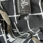 Sympli Stretch Pant Black White Grid Size 4 Pull Photo 3