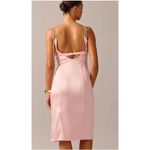 Women's J. Crew X Anna October Side Slit Cami Slip Dress Pink size 4 Coquette Photo 1