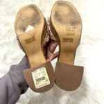 Shu Shop Gladys Woven Cork Platform Block Heel Sandal 8.5 Tan Photo 6