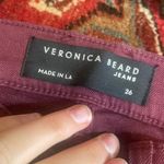 Veronica Beard Flare Jeans Dark Red Photo 3