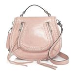 Rebecca Minkoff | Vanity Saddle Bag Almond Leather C9 Photo 0