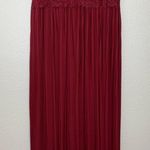ASOS NWOT Premium Lace insert Pleated Maxi Dress Photo 4