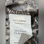 CAbi snake print faux wrap dress Photo 5