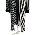 WHY Black White Striped Tunic Dress Size M NEW with tags Size M Photo 5