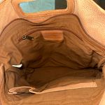 Stylish Tan Leather Fringe Shoulder Bag Photo 4