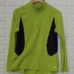 Champion  semi fitted‎ long sleeve neon green shirt Photo 0