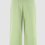 Cider lime green high waisted wide leg pants medium Photo 1