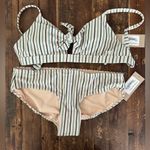 ALBION FIT NEW!  Polo Stripe Off the Hook Top and Hipster Bottoms Photo 1