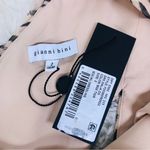 Gianni Bini GIANNI BINI Leopard Print Maxi Dress One Shoulder Long Sleeve Black Tie Size 2 Photo 4