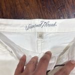Universal Threads Universal Thread White Jean Shorts Photo 3