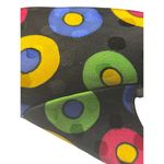 Stuart Weitzman Colorful Polka Dot printed silk heels 7B/M Vintage Photo 4